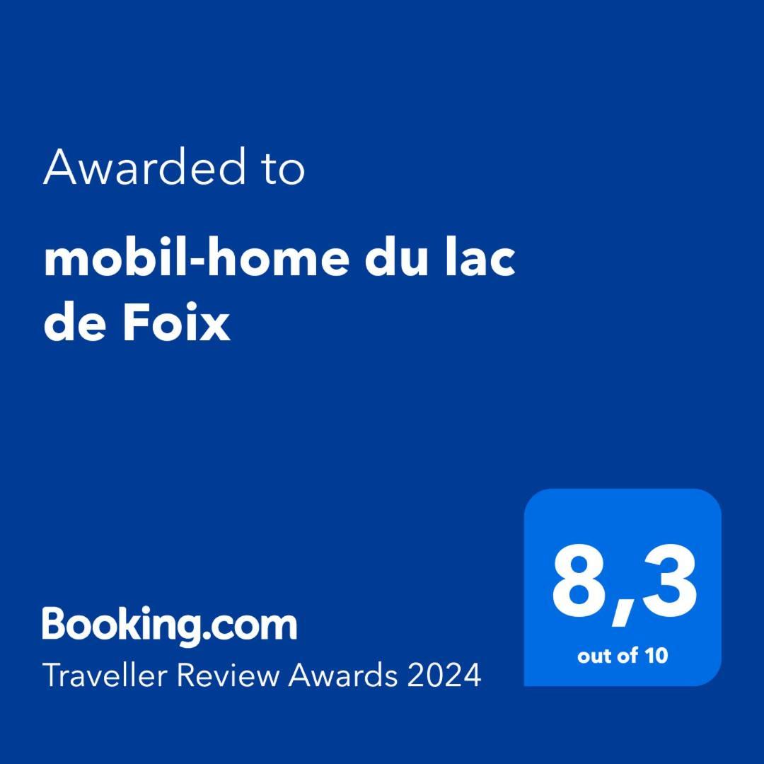 Mobil-Home Du Lac De Foix Eksteriør bilde